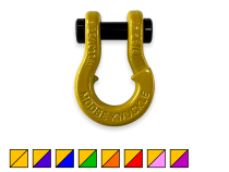 Jowl SxS Recovery Split Shackle 5/8 Detonator Yellow Moose Knuckle Offroad