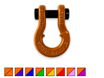 Jowl SxS Recovery Split Shackle 5/8 Obscene Orange Moose Knuckle Offroad