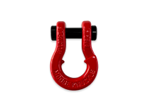 Jowl SxS Recovery Split Shackle 5/8 Flame Red Moose Knuckle Offroad