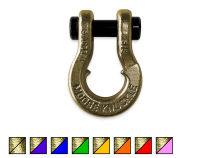 Jowl SxS Recovery Split Shackle 5/8 Brass Knuckle Moose Knuckle Offroad