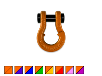 Jowl SxS Recovery Split Shackle 1/2 Obscene Orange Moose Knuckle Offroad