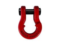 Jowl Recovery Split Shackle 7/8 Flame Red Moose Knuckle Offroad